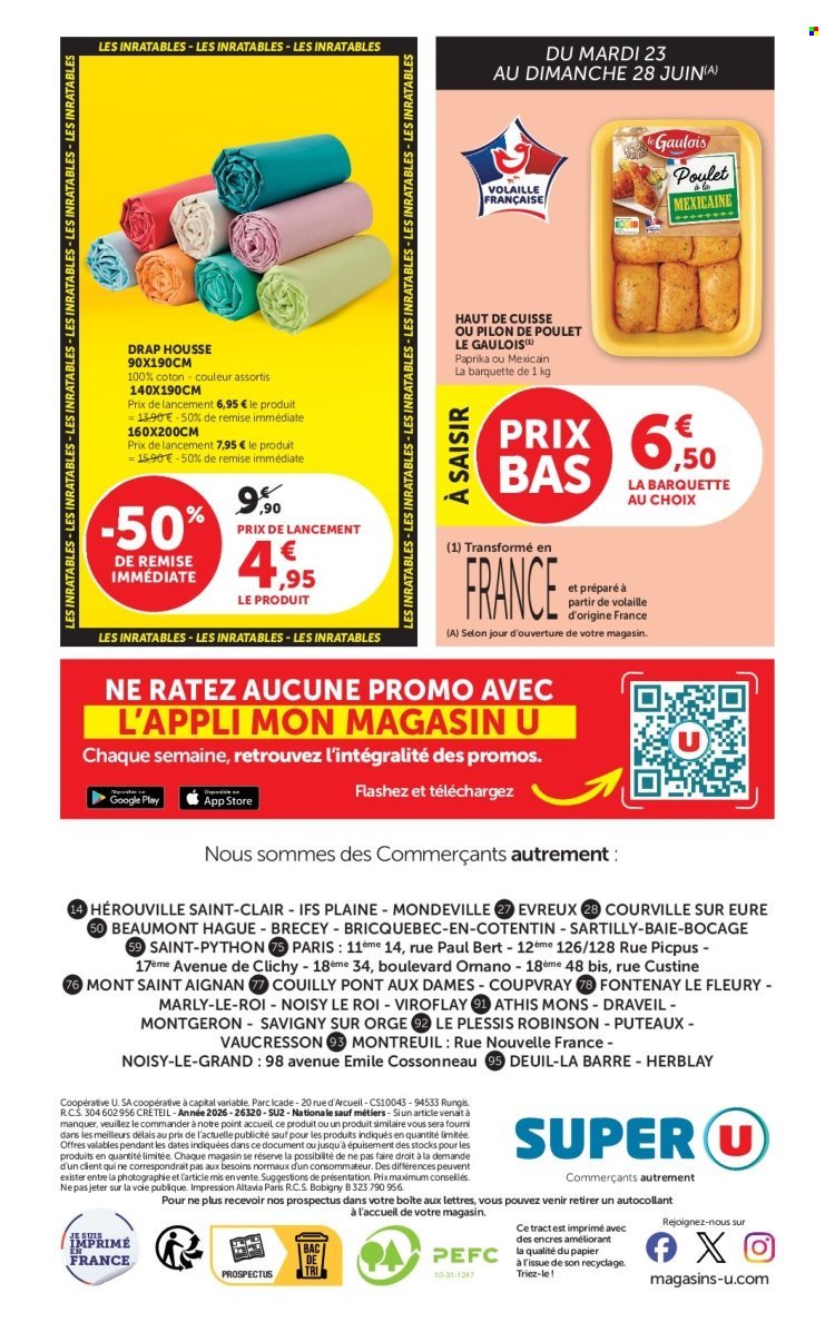 Catalogue SUPER U - Les prix bas de la semaine