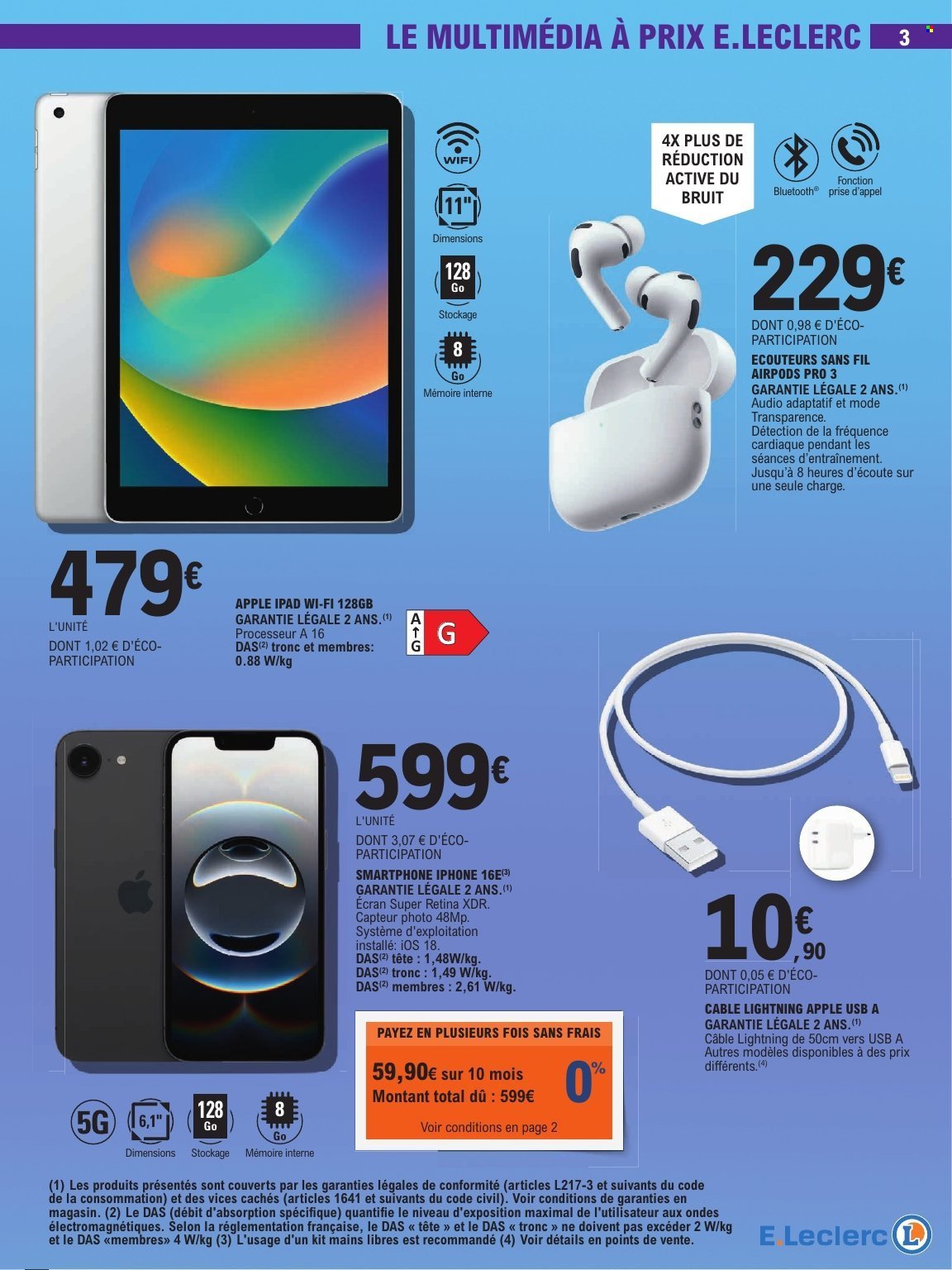 Catalogue E.LECLERC - HIGH-TECH RENTREE DES ELEVES
