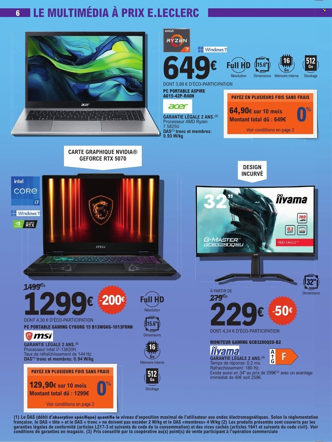 Catalogue E.LECLERC - HIGH-TECH RENTREE DES ELEVES