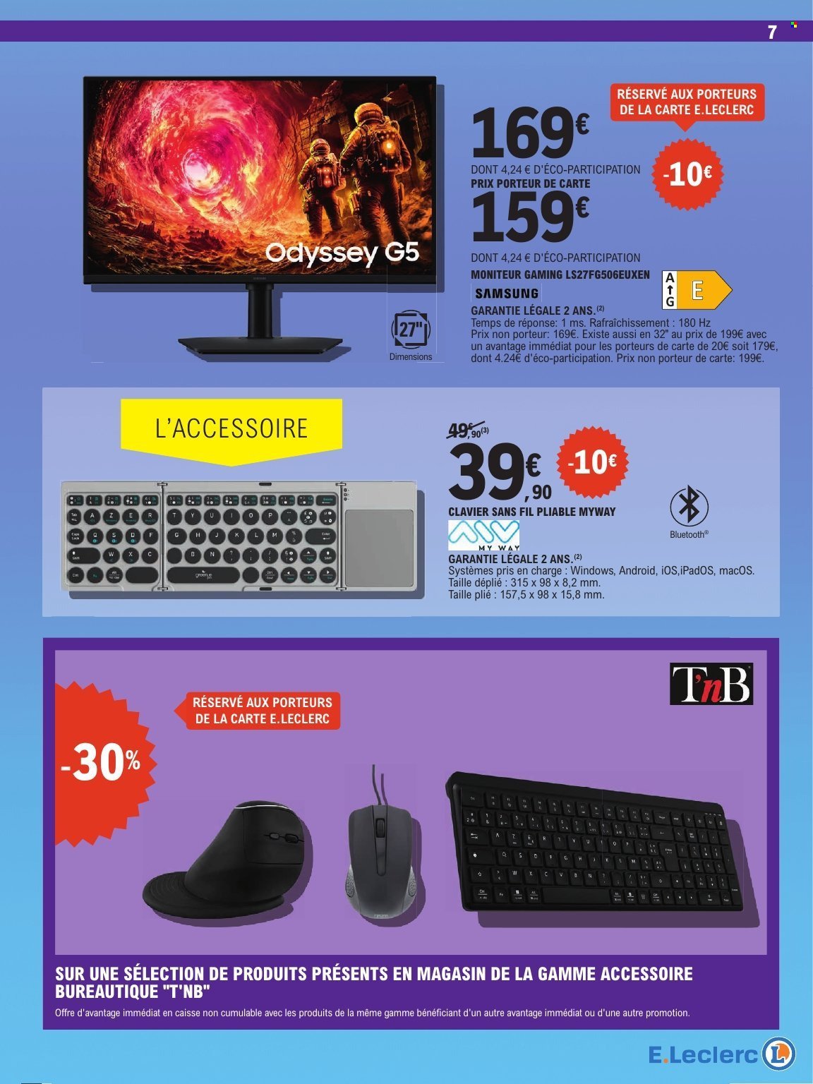 Catalogue E.LECLERC - HIGH-TECH RENTREE DES ELEVES