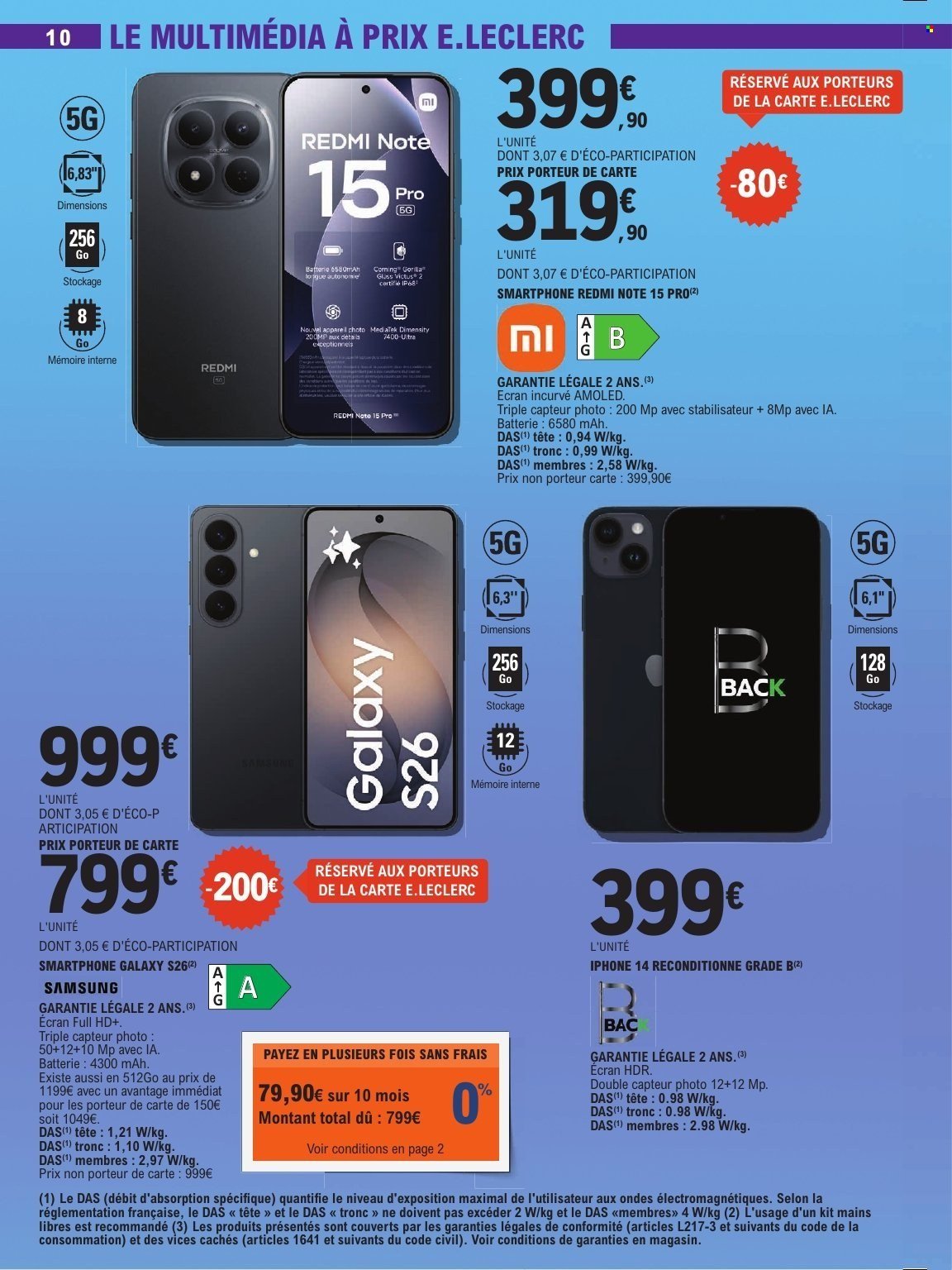 Catalogue E.LECLERC - HIGH-TECH RENTREE DES ELEVES