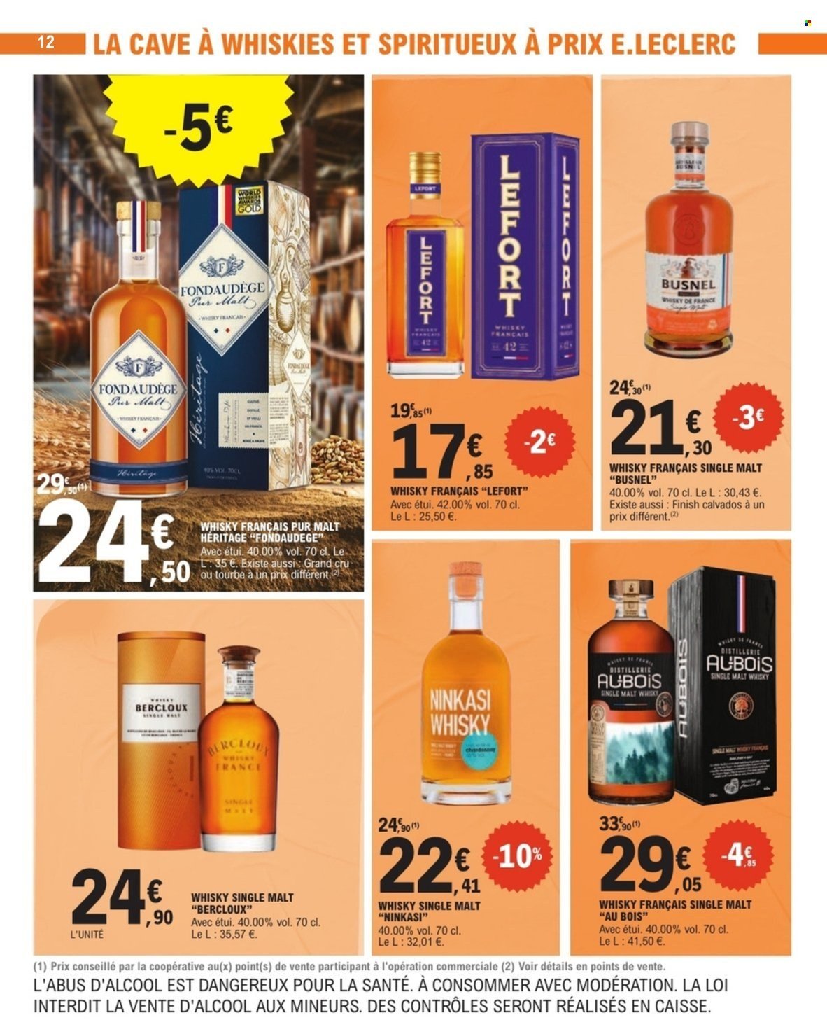 Catalogue E.LECLERC - FOIRE AUX WHISKIES