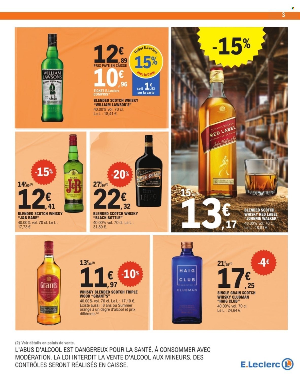 Catalogue E.LECLERC - FOIRE AUX WHISKIES