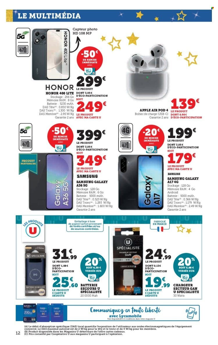 Catalogue SUPER U - Multimédia (2025-12-02 - 2025-12-24)