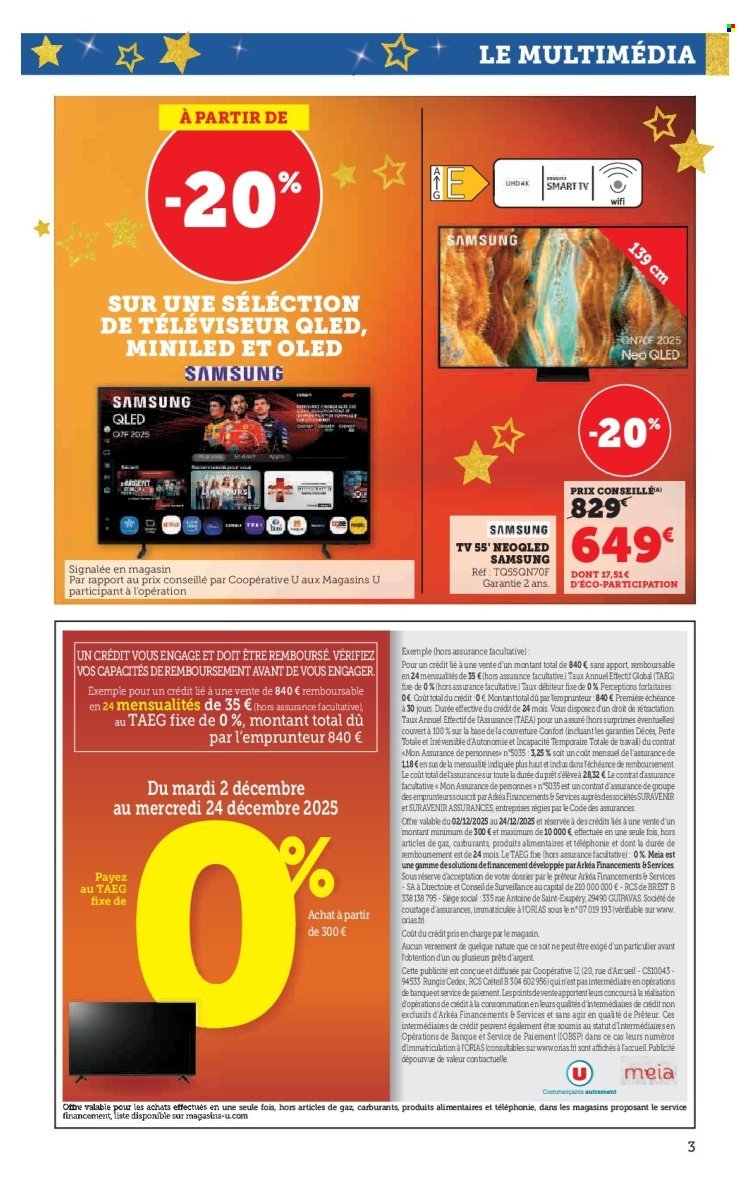 Catalogue SUPER U - Multimédia (2025-12-02 - 2025-12-24)