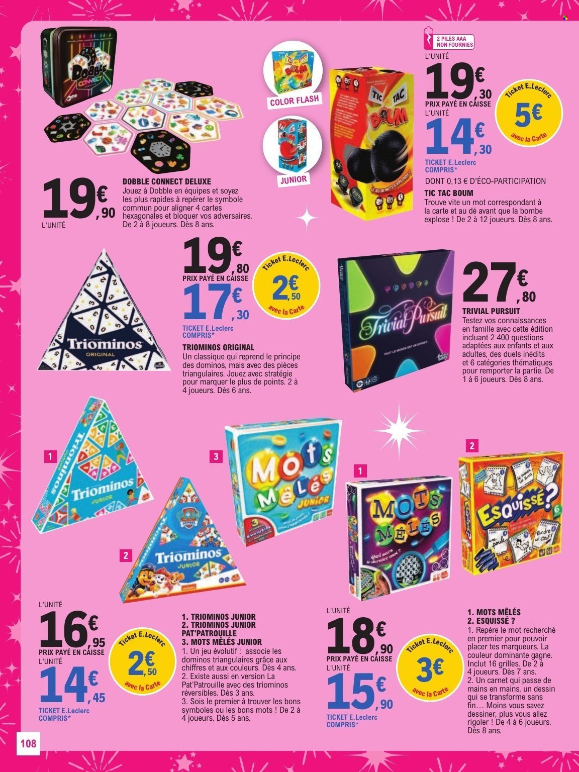 Catalogue E.LECLERC - JOUETS DE NOEL
