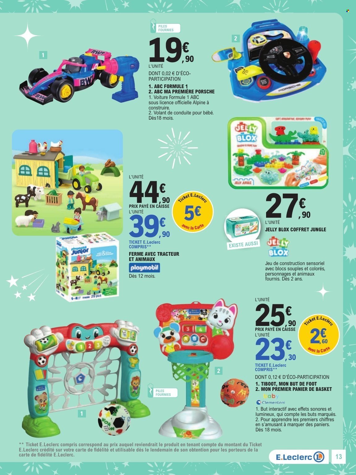 Catalogue E.LECLERC - JOUETS DE NOEL