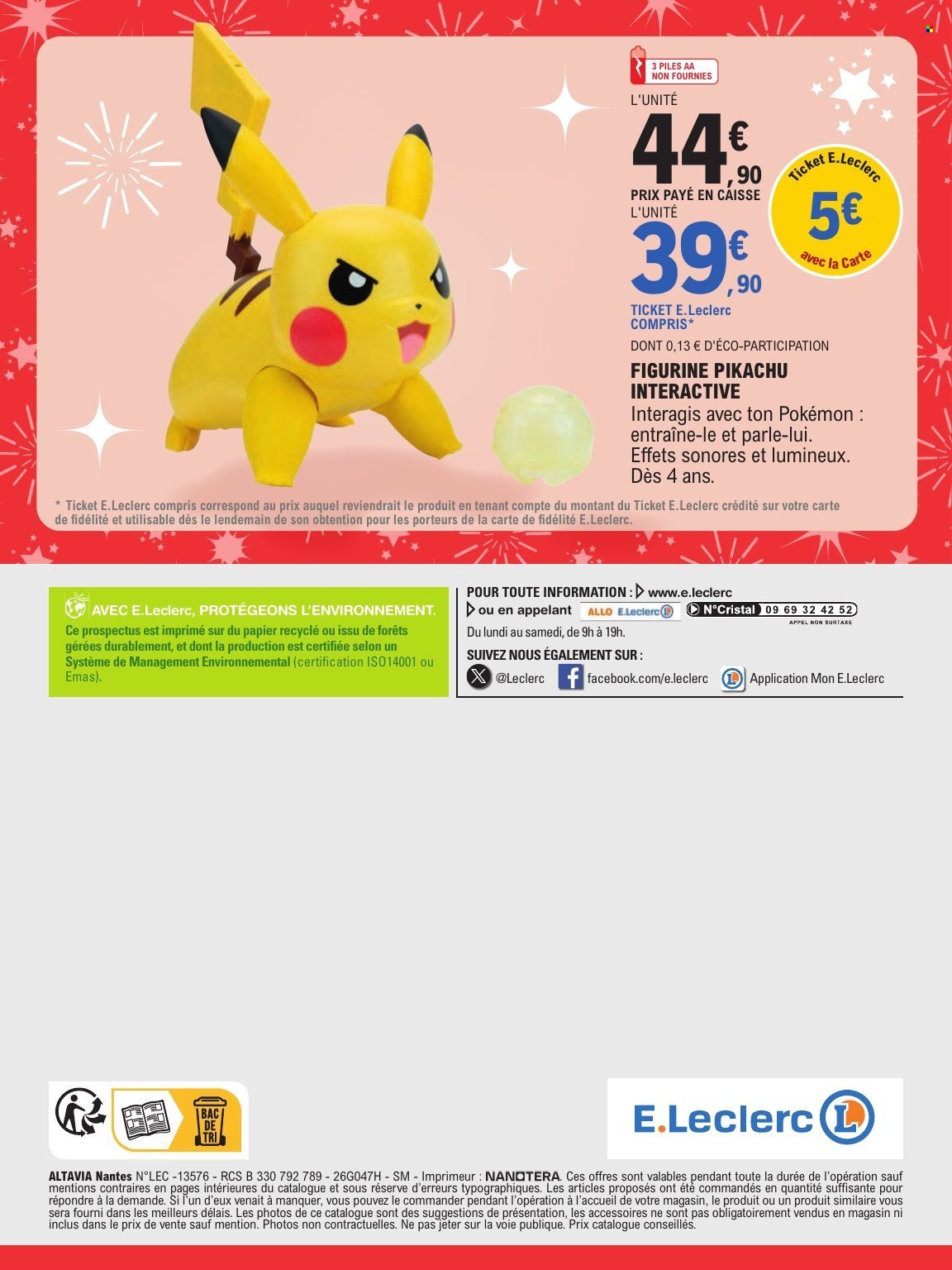 Catalogue E.LECLERC - JOUETS DE NOEL