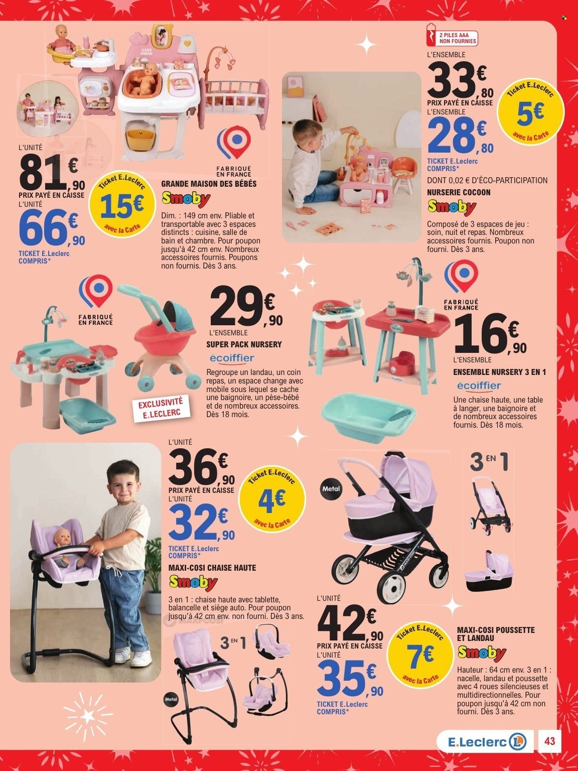 Catalogue E.LECLERC - JOUETS DE NOEL