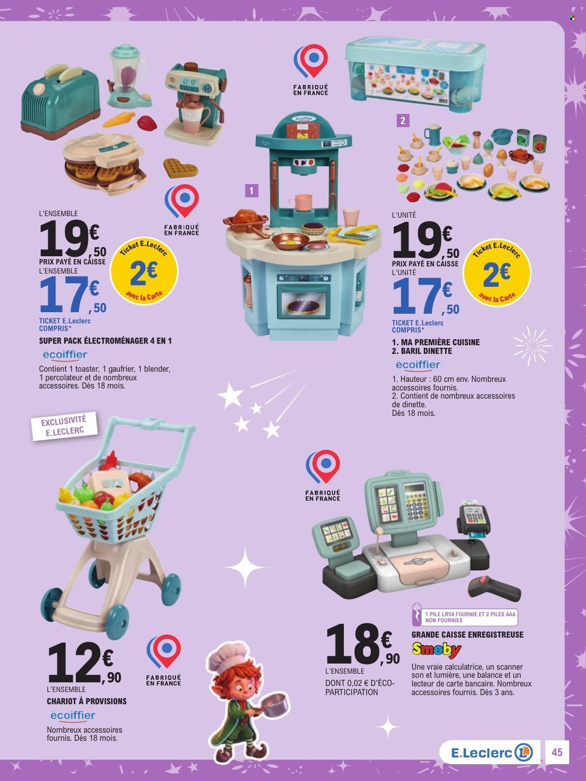 Catalogue E.LECLERC - JOUETS DE NOEL