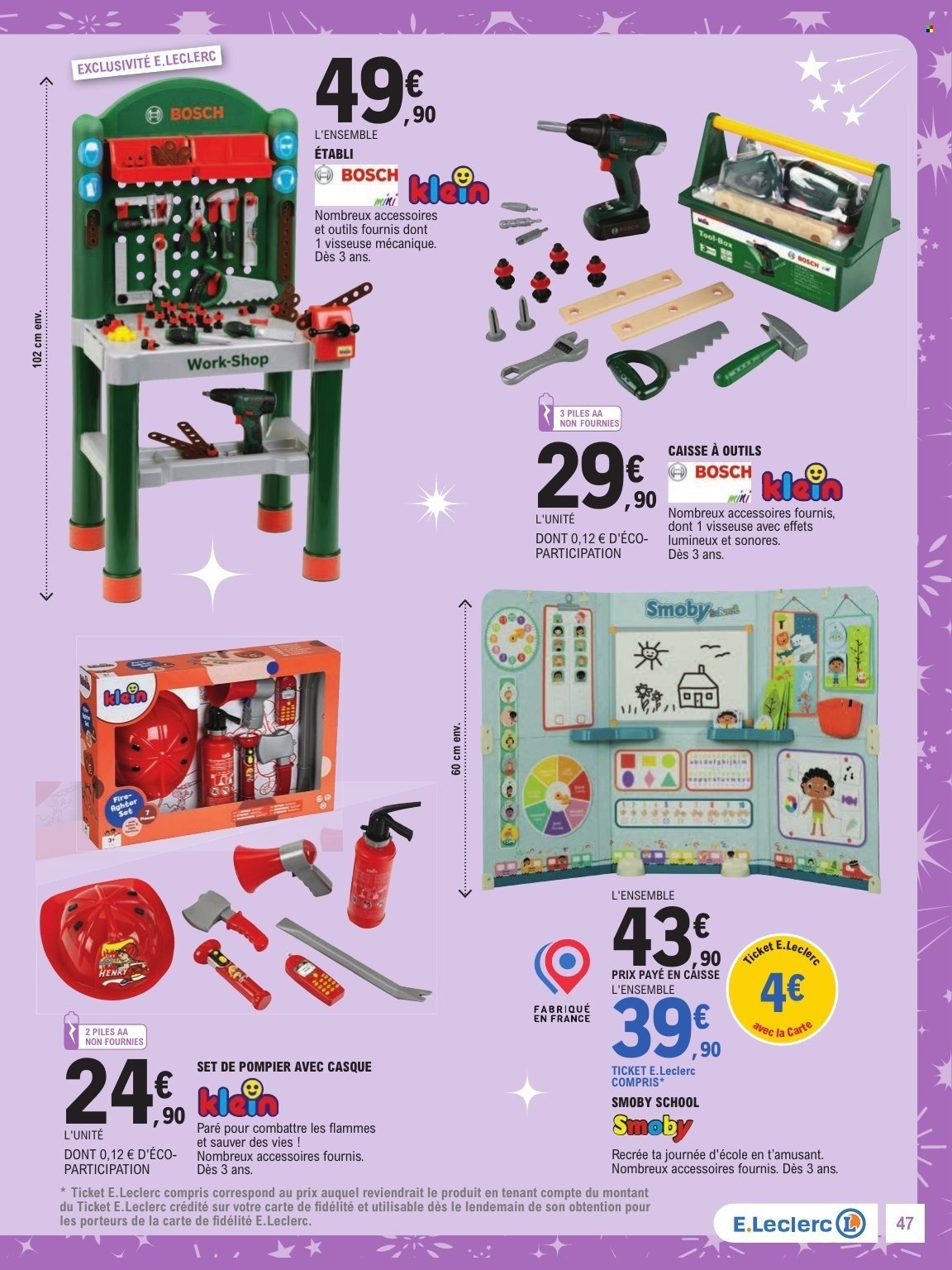 Catalogue E.LECLERC - JOUETS DE NOEL
