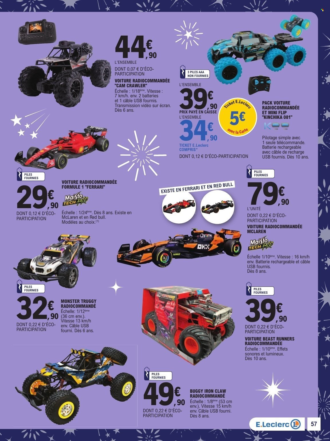 Catalogue E.LECLERC - JOUETS DE NOEL