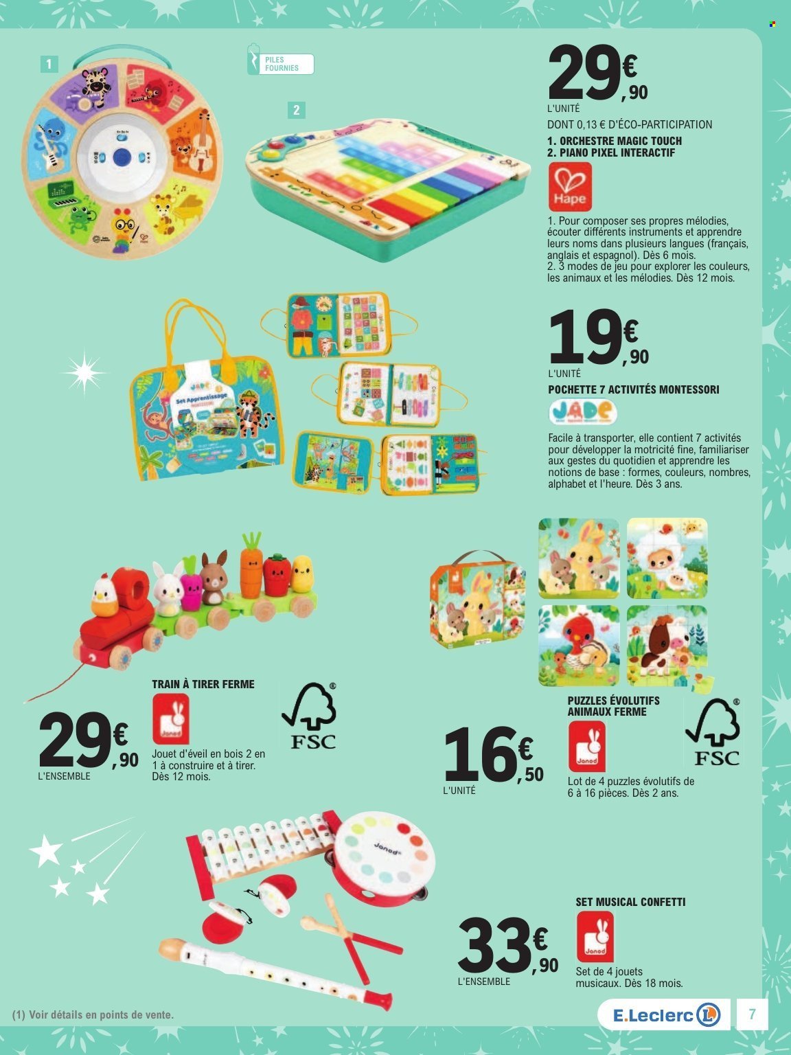Catalogue E.LECLERC - JOUETS DE NOEL