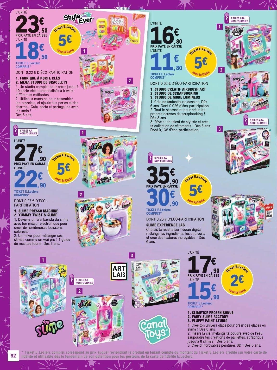 Catalogue E.LECLERC - JOUETS DE NOEL