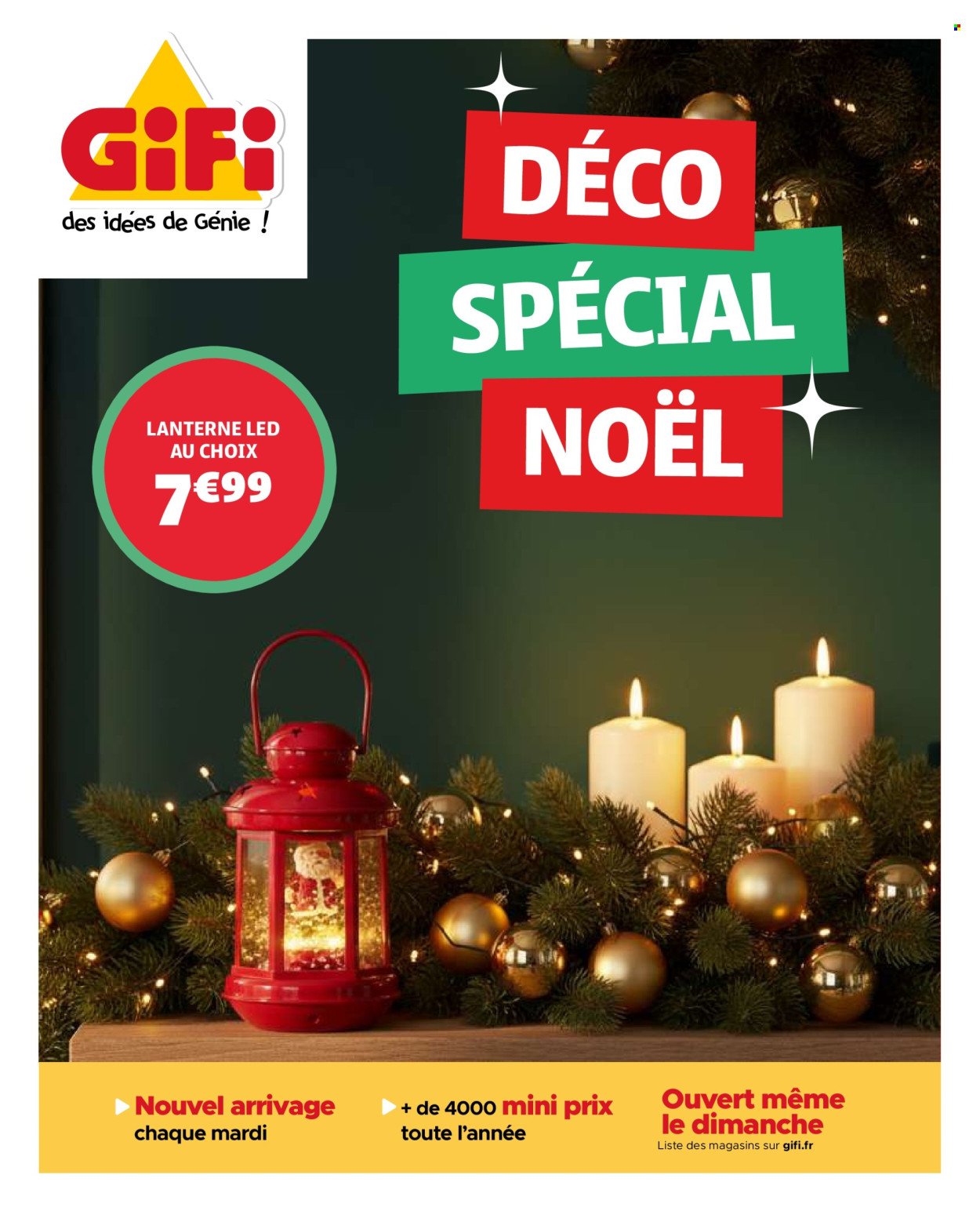 Catalogue GIFI - Déco spécial Noël