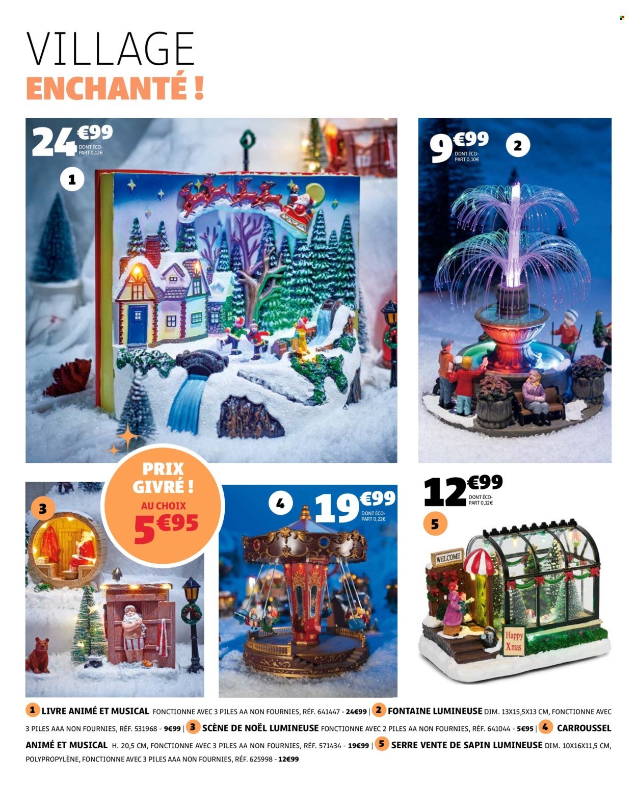 Catalogue GIFI - Déco spécial Noël
