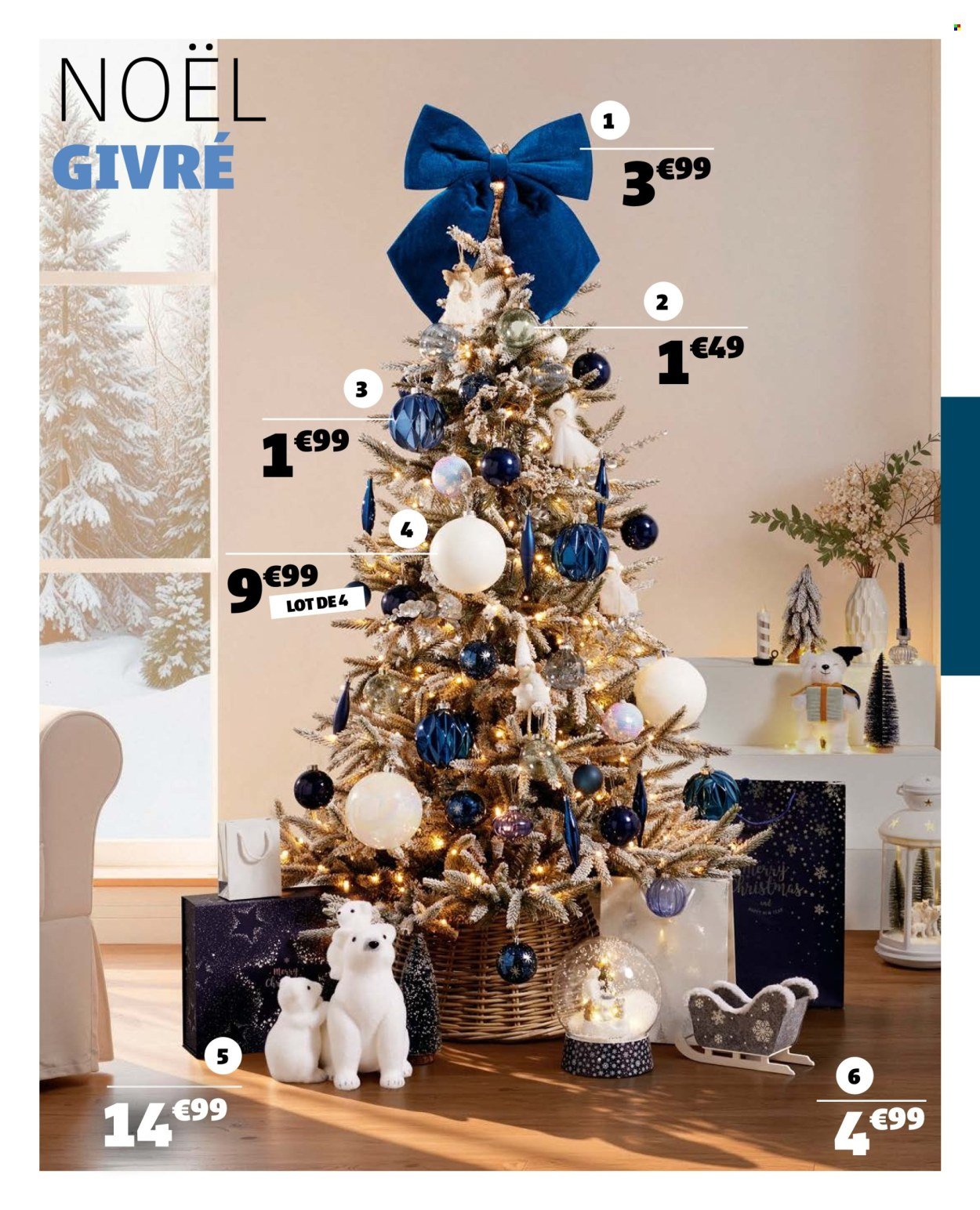 Catalogue GIFI - Déco spécial Noël