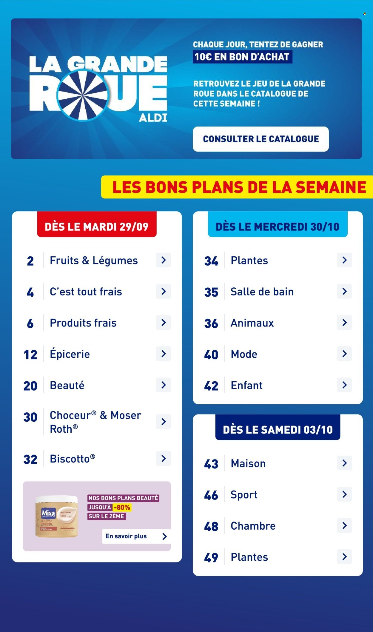 Catalogue ALDI - Du mardi 29 septembre 2026