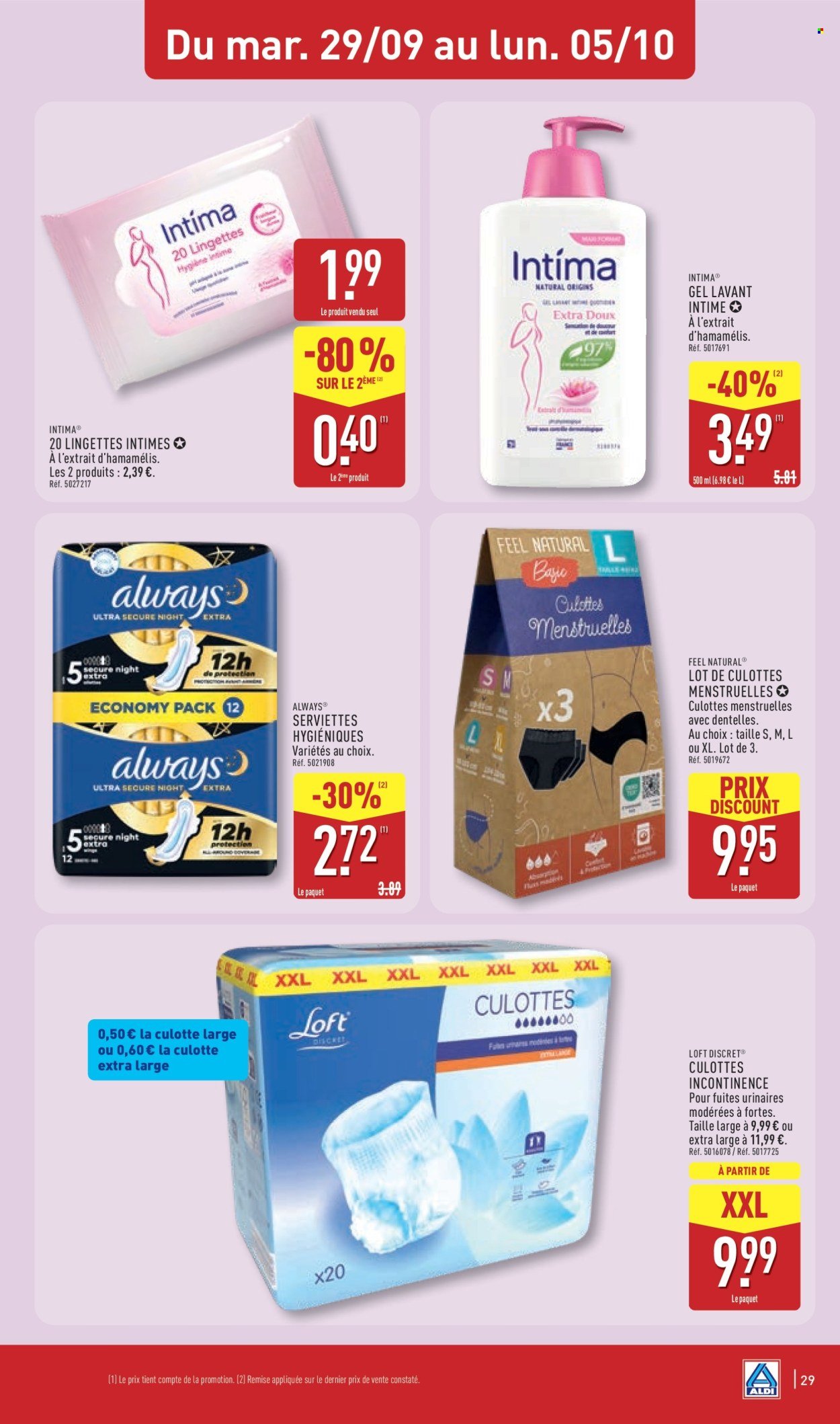 Catalogue ALDI - Du mardi 29 septembre 2026