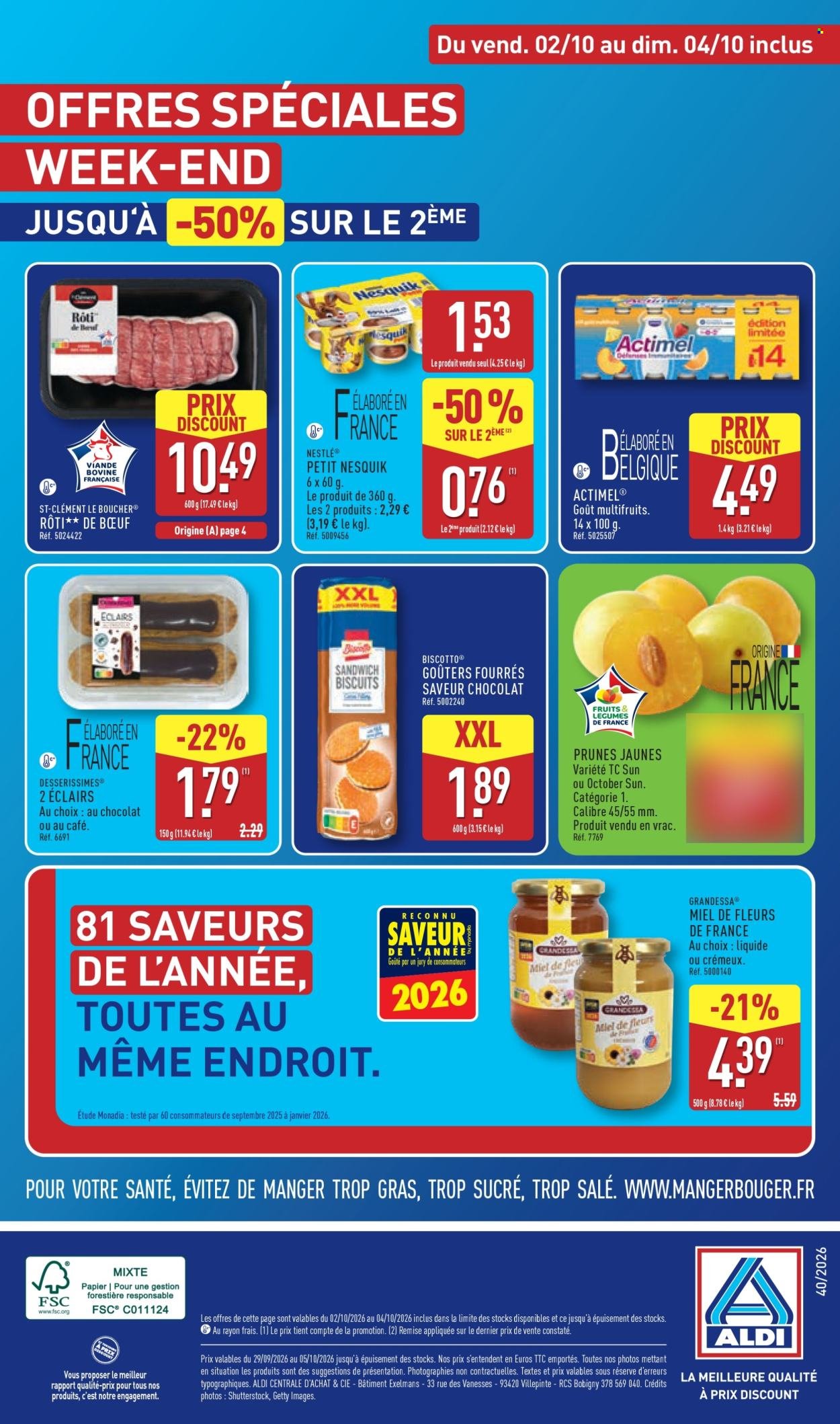 Catalogue ALDI - Du mardi 29 septembre 2026