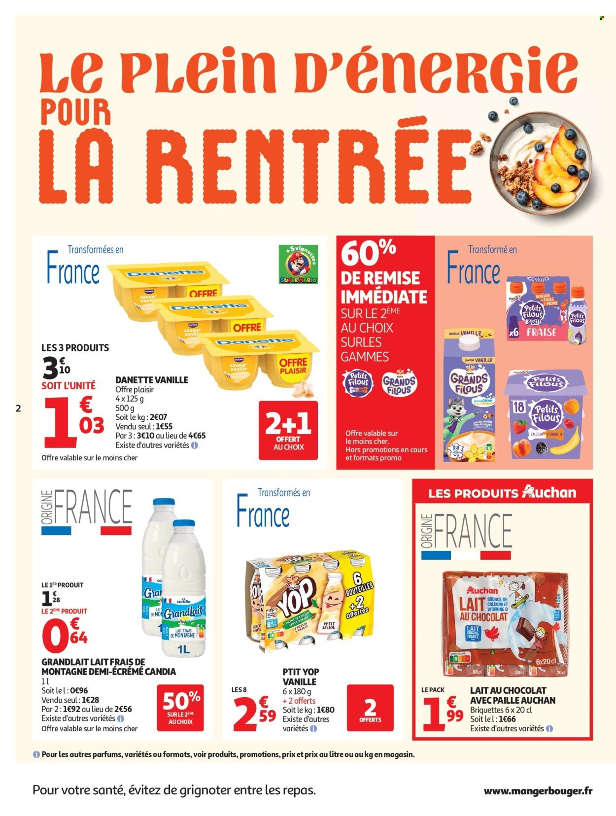 Catalogue AUCHAN - Ménage rentrée hypers