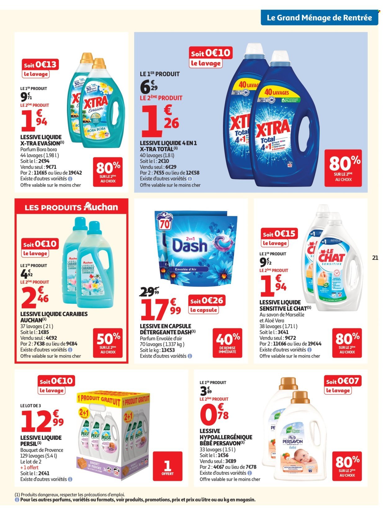 Catalogue AUCHAN - Ménage rentrée hypers