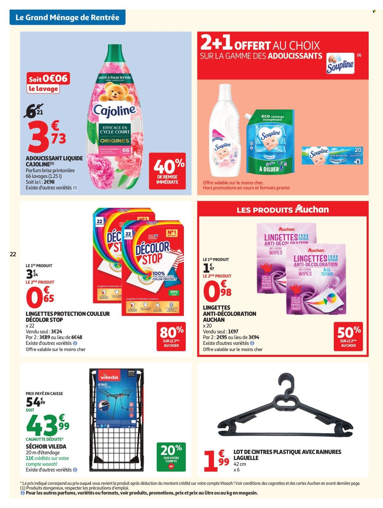 Catalogue AUCHAN - Ménage rentrée hypers
