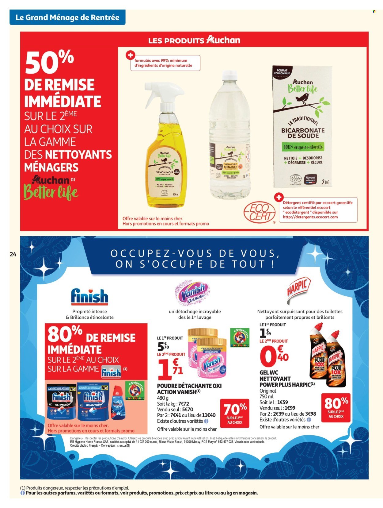 Catalogue AUCHAN - Ménage rentrée hypers