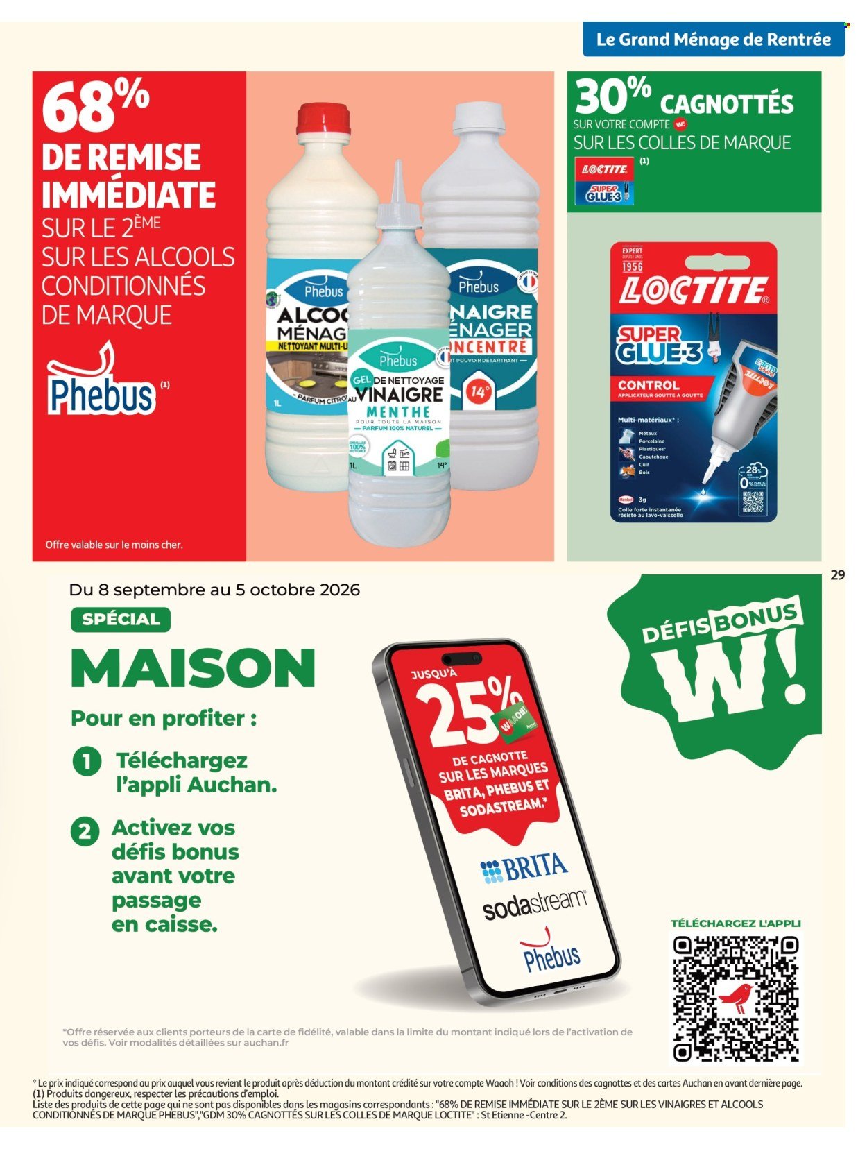 Catalogue AUCHAN - Ménage rentrée hypers