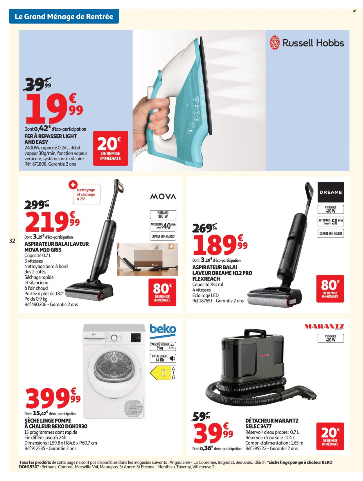 Catalogue AUCHAN - Ménage rentrée hypers