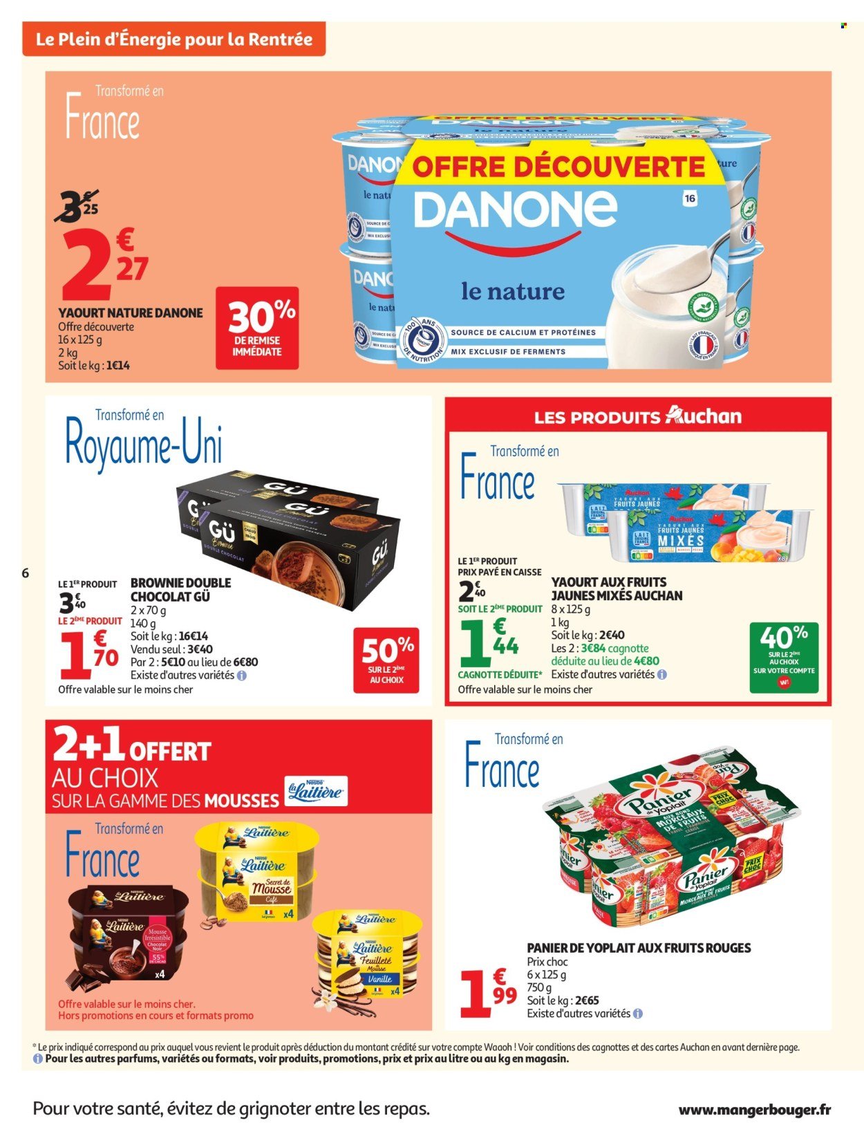 Catalogue AUCHAN - Ménage rentrée hypers