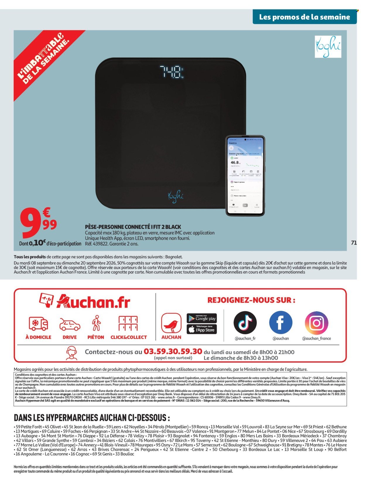 Catalogue AUCHAN - Ménage rentrée hypers