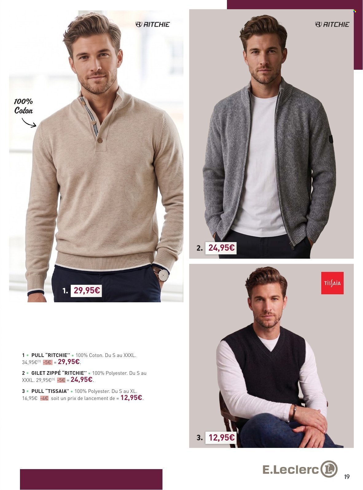 Catalogue E.LECLERC - Foire aux Pulls