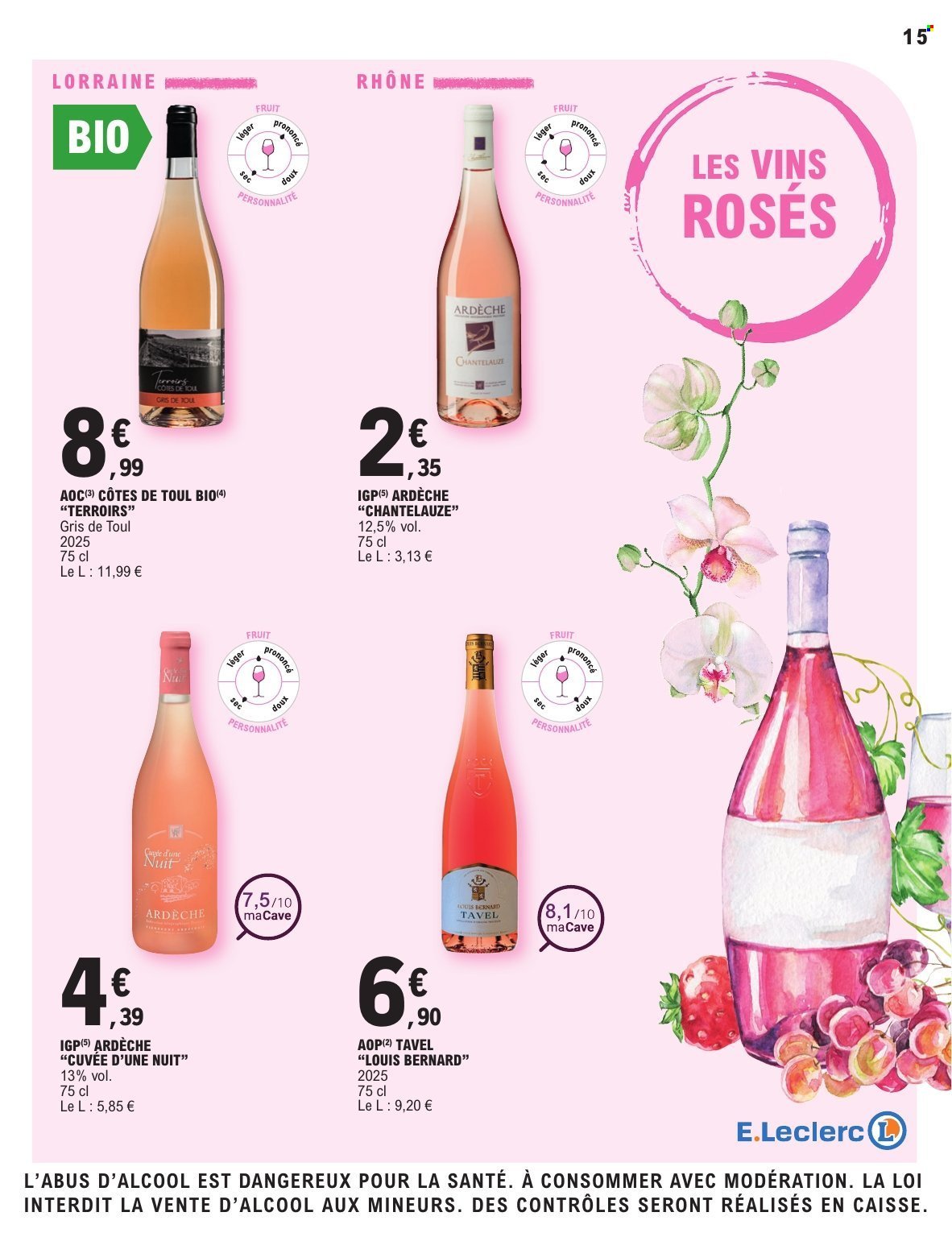 Catalogue E.LECLERC - FOIRE AUX VINS DE PRINTEMPS (2026-03-17 - 2026-03-28)