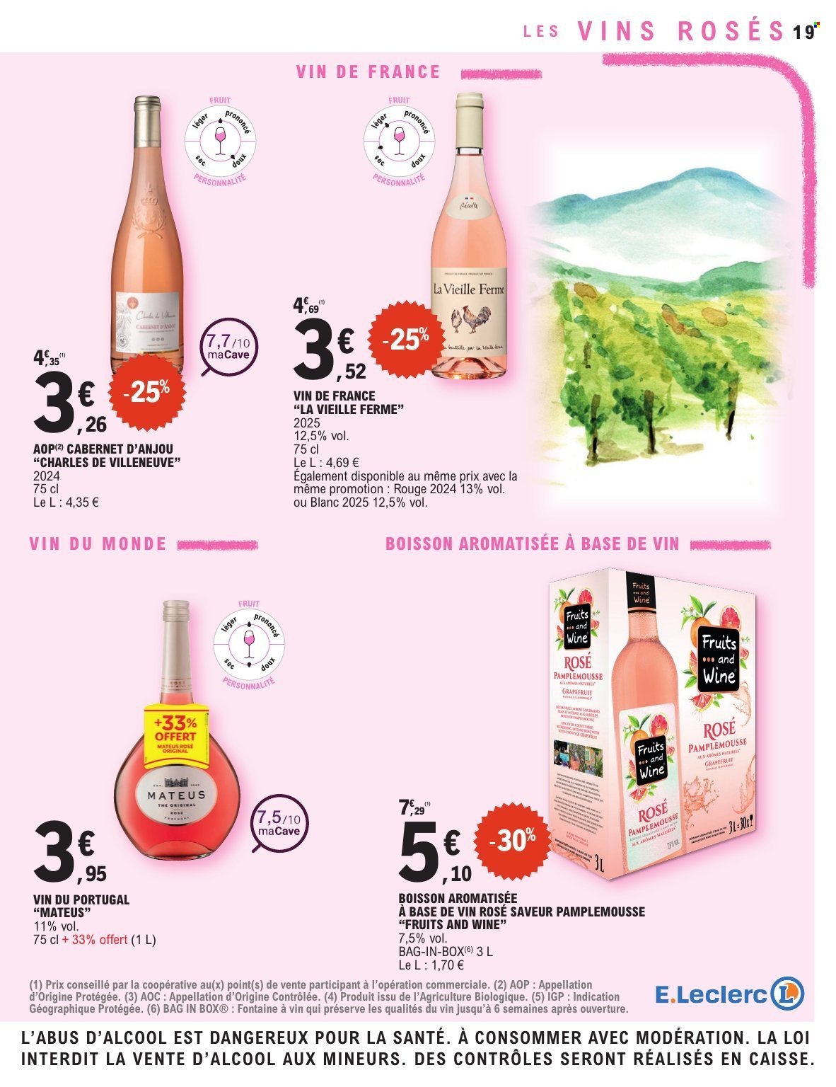 Catalogue E.LECLERC - FOIRE AUX VINS DE PRINTEMPS (2026-03-17 - 2026-03-28)