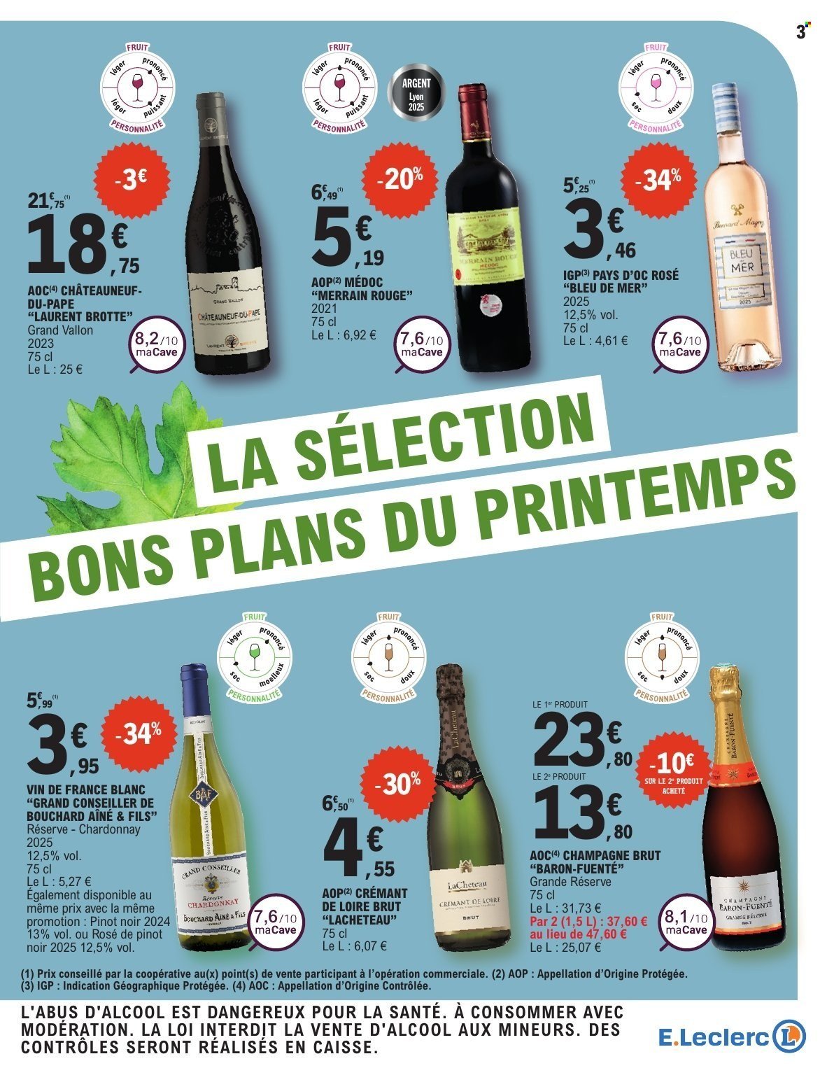 Catalogue E.LECLERC - FOIRE AUX VINS DE PRINTEMPS