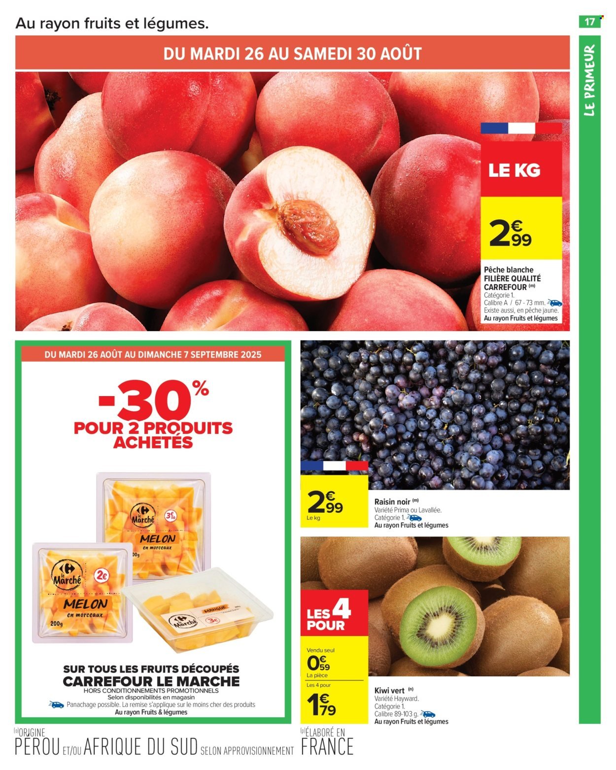 Catalogue CARREFOUR MARKET - LES JOURS MEILLEURS AVEC LES PRODUITS CARREFOUR ! (2025-08-26 - 2025-09-07)