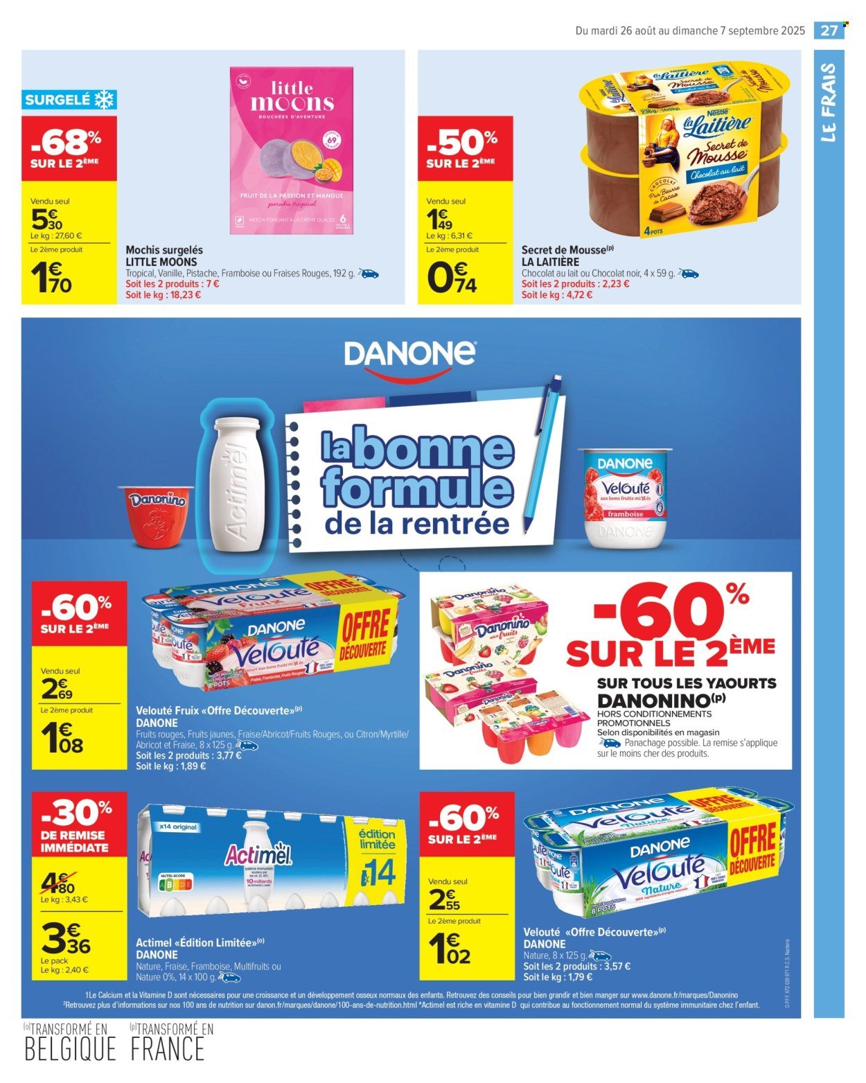 Catalogue CARREFOUR MARKET - LES JOURS MEILLEURS AVEC LES PRODUITS CARREFOUR ! (2025-08-26 - 2025-09-07)