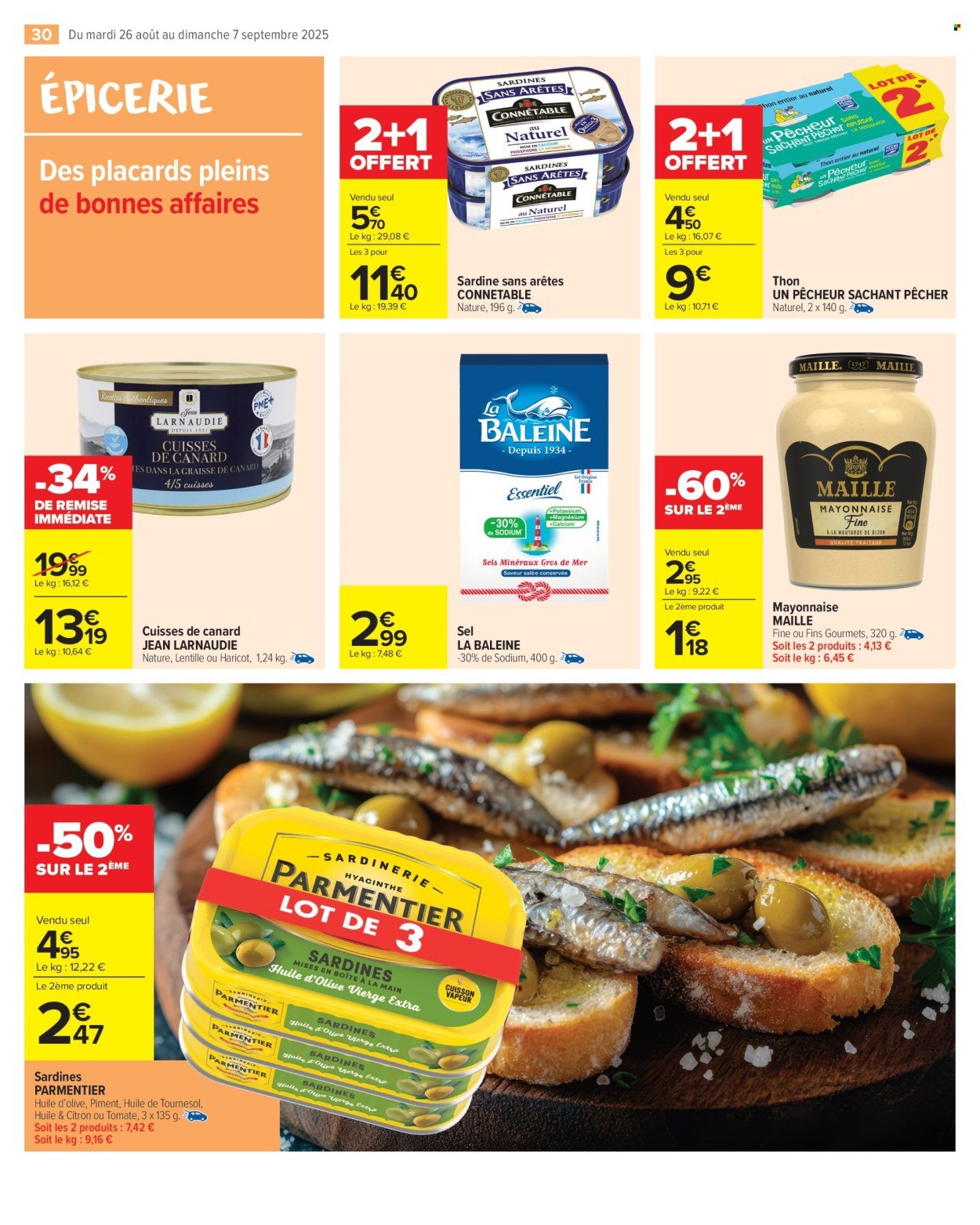 Catalogue CARREFOUR MARKET - LES JOURS MEILLEURS AVEC LES PRODUITS CARREFOUR ! (2025-08-26 - 2025-09-07)