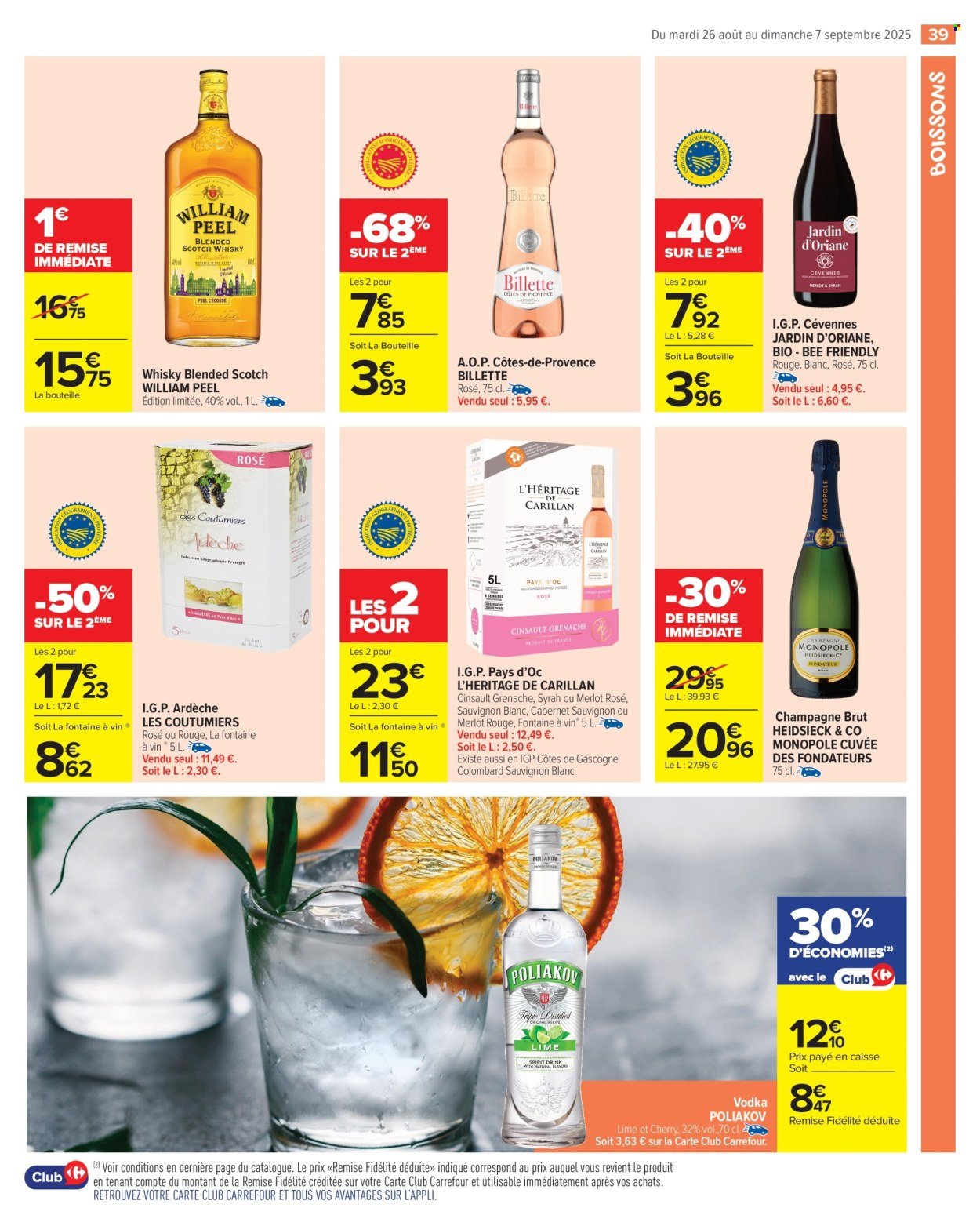 Catalogue CARREFOUR MARKET - LES JOURS MEILLEURS AVEC LES PRODUITS CARREFOUR ! (2025-08-26 - 2025-09-07)