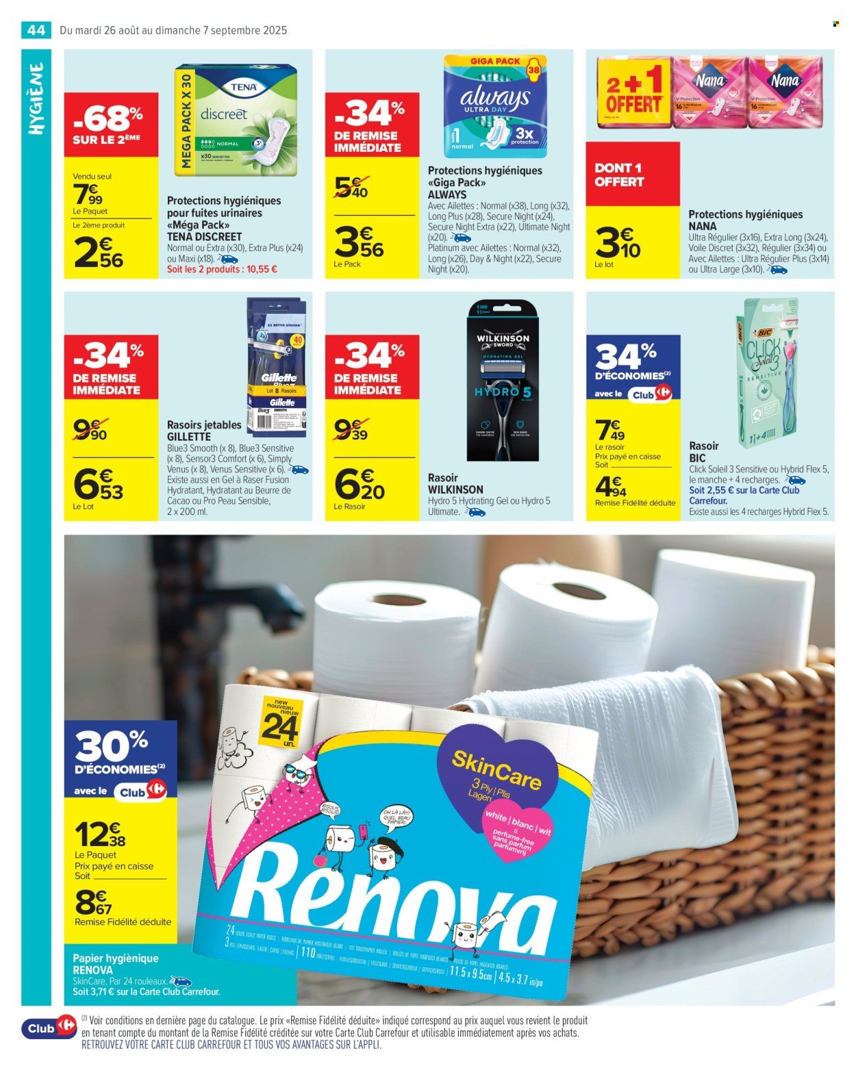 Catalogue CARREFOUR MARKET - LES JOURS MEILLEURS AVEC LES PRODUITS CARREFOUR ! (2025-08-26 - 2025-09-07)