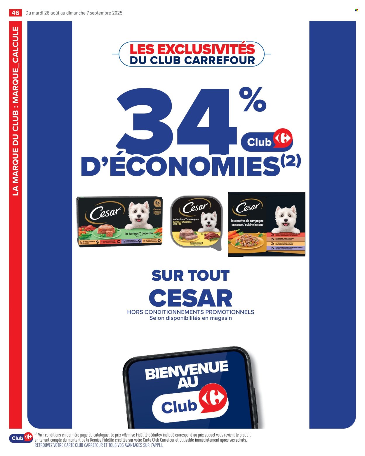 Catalogue CARREFOUR MARKET - LES JOURS MEILLEURS AVEC LES PRODUITS CARREFOUR ! (2025-08-26 - 2025-09-07)