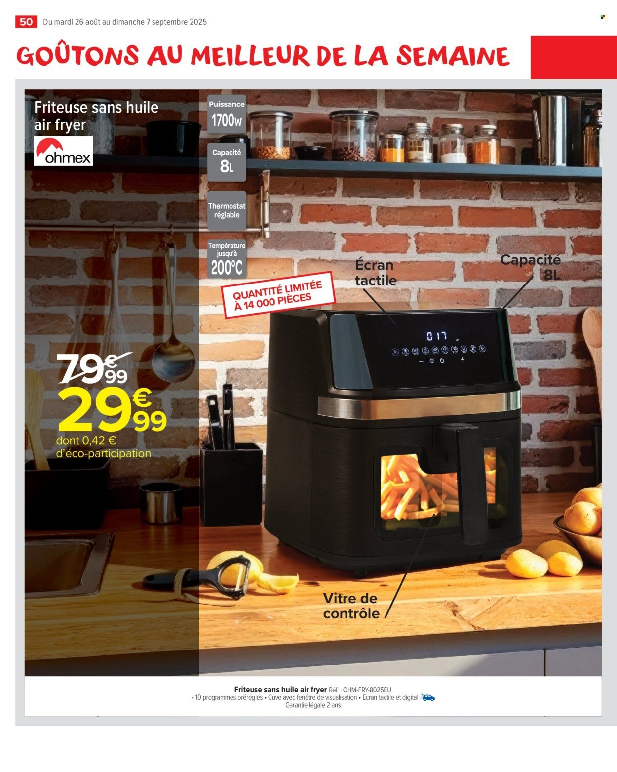 Catalogue CARREFOUR MARKET - LES JOURS MEILLEURS AVEC LES PRODUITS CARREFOUR ! (2025-08-26 - 2025-09-07)