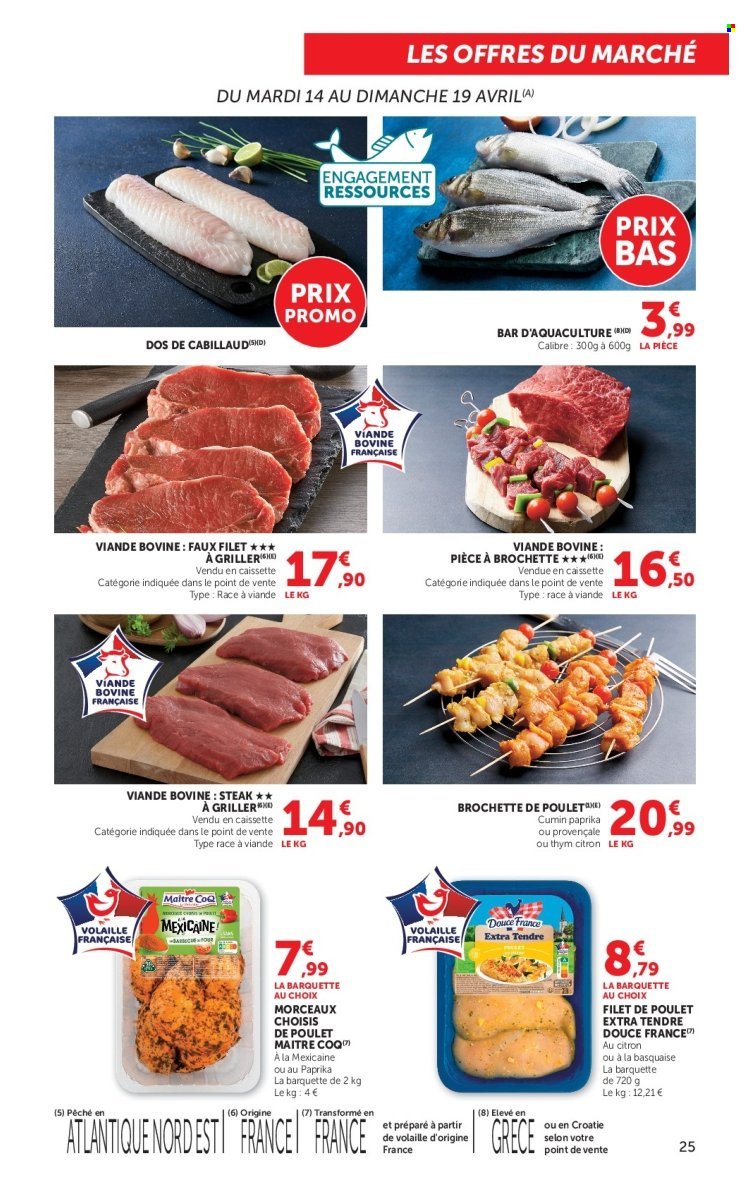 Catalogue SUPER U - Les prix bas de la semaine (2026-04-14 - 2026-04-26)