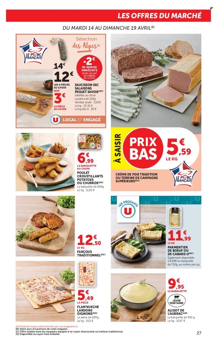 Catalogue SUPER U - Les prix bas de la semaine (2026-04-14 - 2026-04-26)