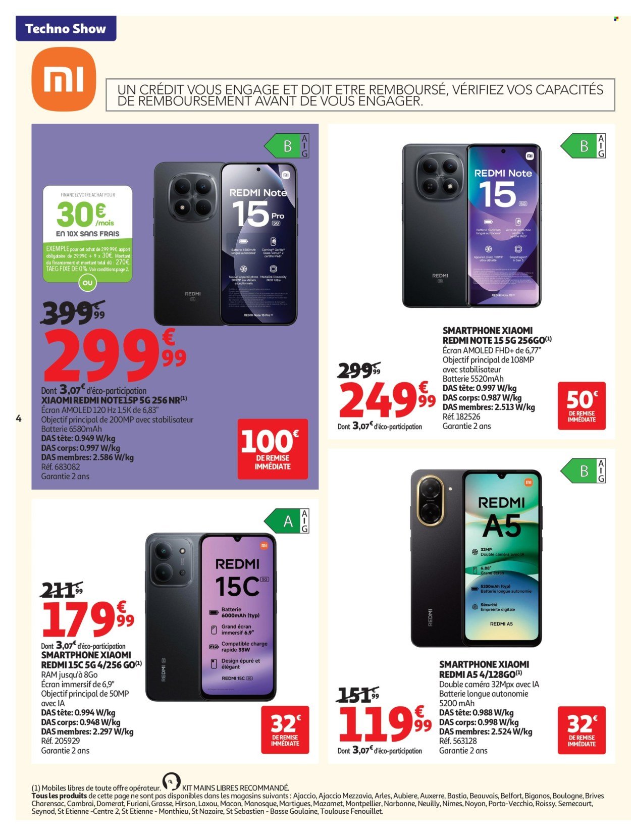 Catalogue AUCHAN - High-tech & téléphonie (2026-03-31 - 2026-04-12)