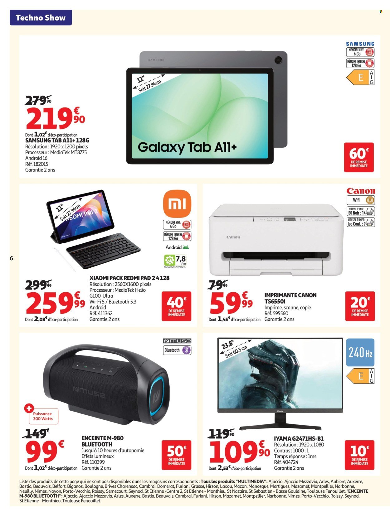 Catalogue AUCHAN - High-tech & téléphonie (2026-03-31 - 2026-04-12)