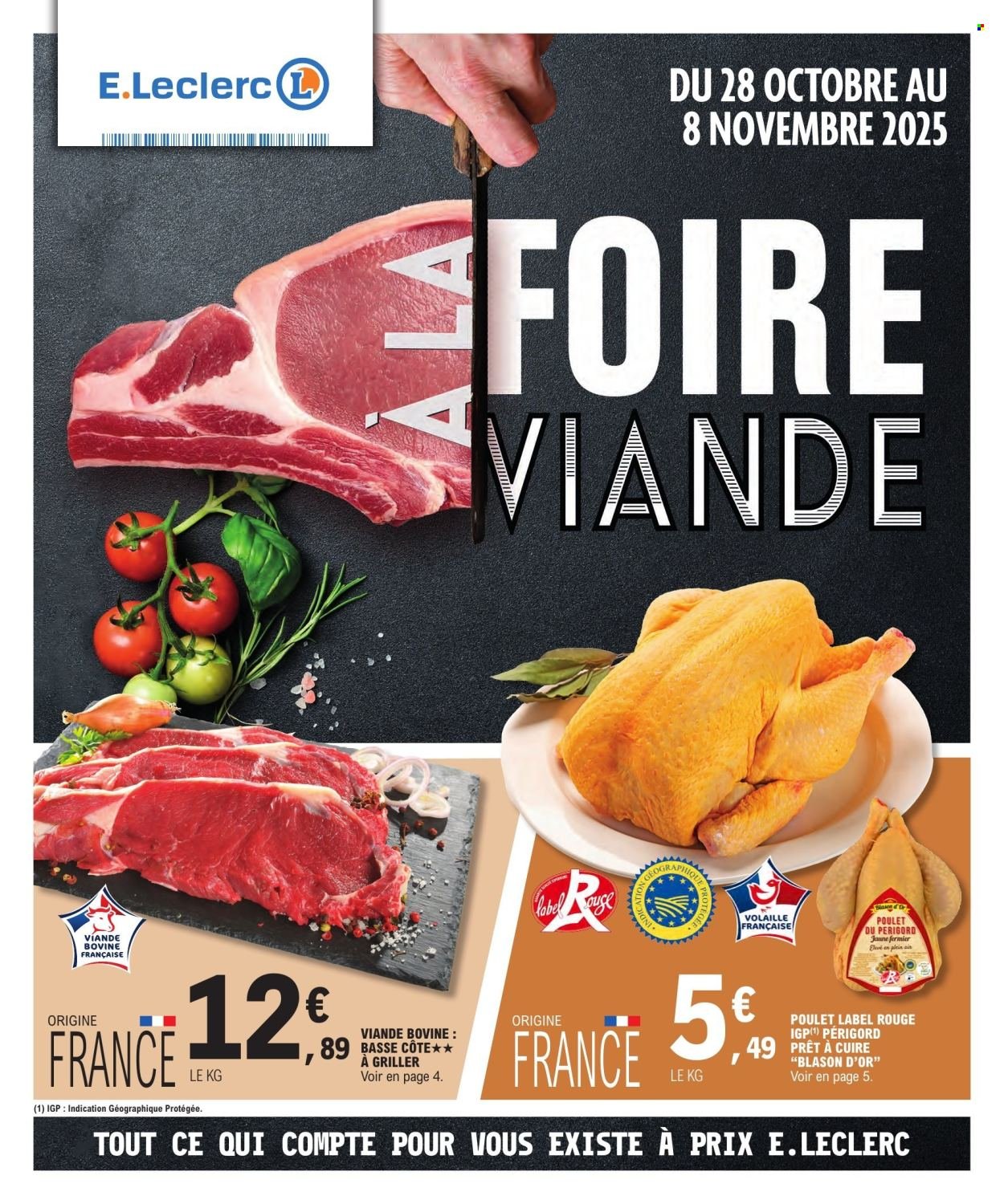 Catalogue E.LECLERC - FOIRE A LA VIANDE