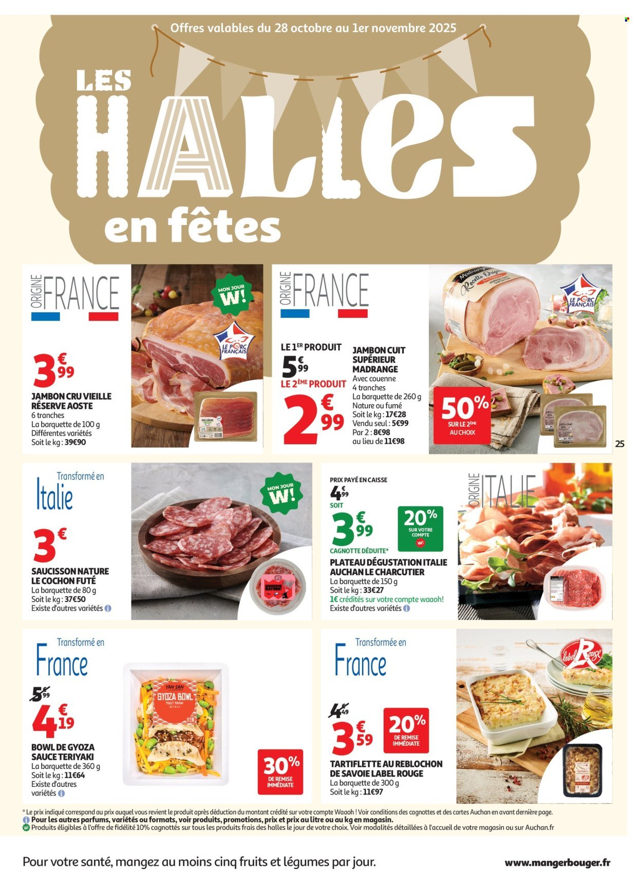 Catalogue AUCHAN - C'est parti pour les 25 JOURS AUCHAN dans votre supe