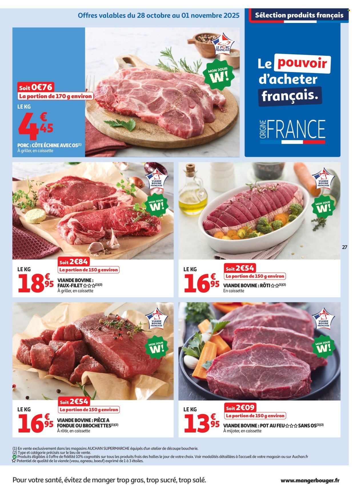 Catalogue AUCHAN - C'est parti pour les 25 JOURS AUCHAN dans votre supe